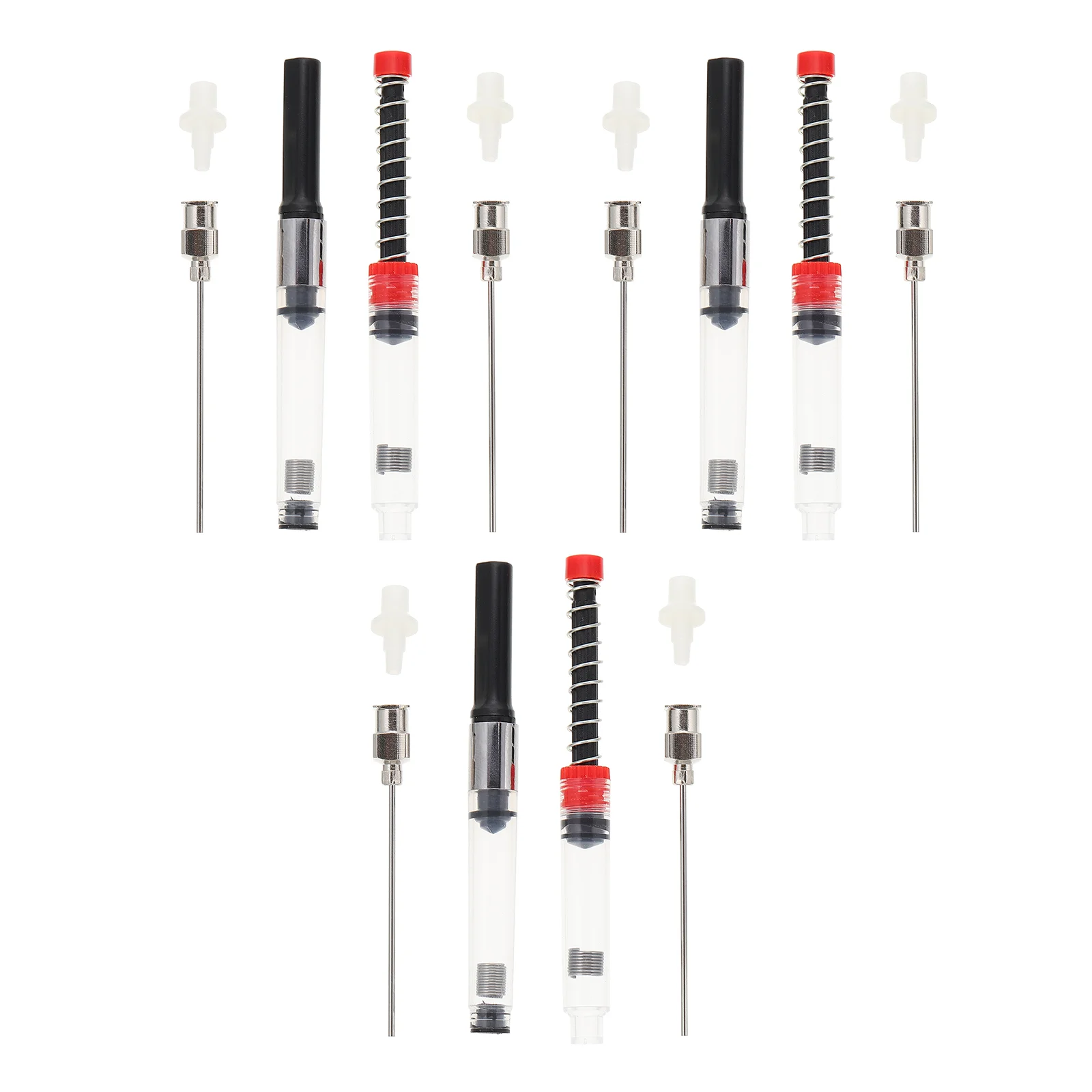 

Fountain Pen Ink Absorber: 6Pcs Ink Filler Fountain Pen Spring Ink Auxiliary Absorber Tool for Student Stationery Ink Converter