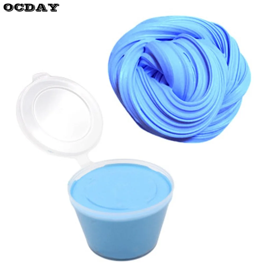 

1 Box Butter Slime Clay DIY Fluffy Floam Slime Soft Supplies Antistress Education Craft Magic Sand Plasticine Toy Kit