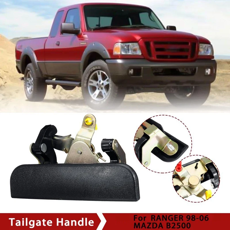 

Ручка багажника задней двери для пикапа Ford Ranger Mazda B2500 1999 2000 2001 2002 2003 2004 2005 2006 2007