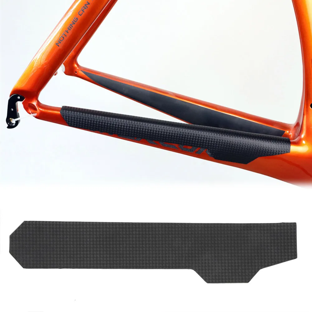 

Bike Chain Guard Rust Paint Protection Silicone Chain Posted Guards EV PU Black Ultra-light Mountain Bike Accessories
