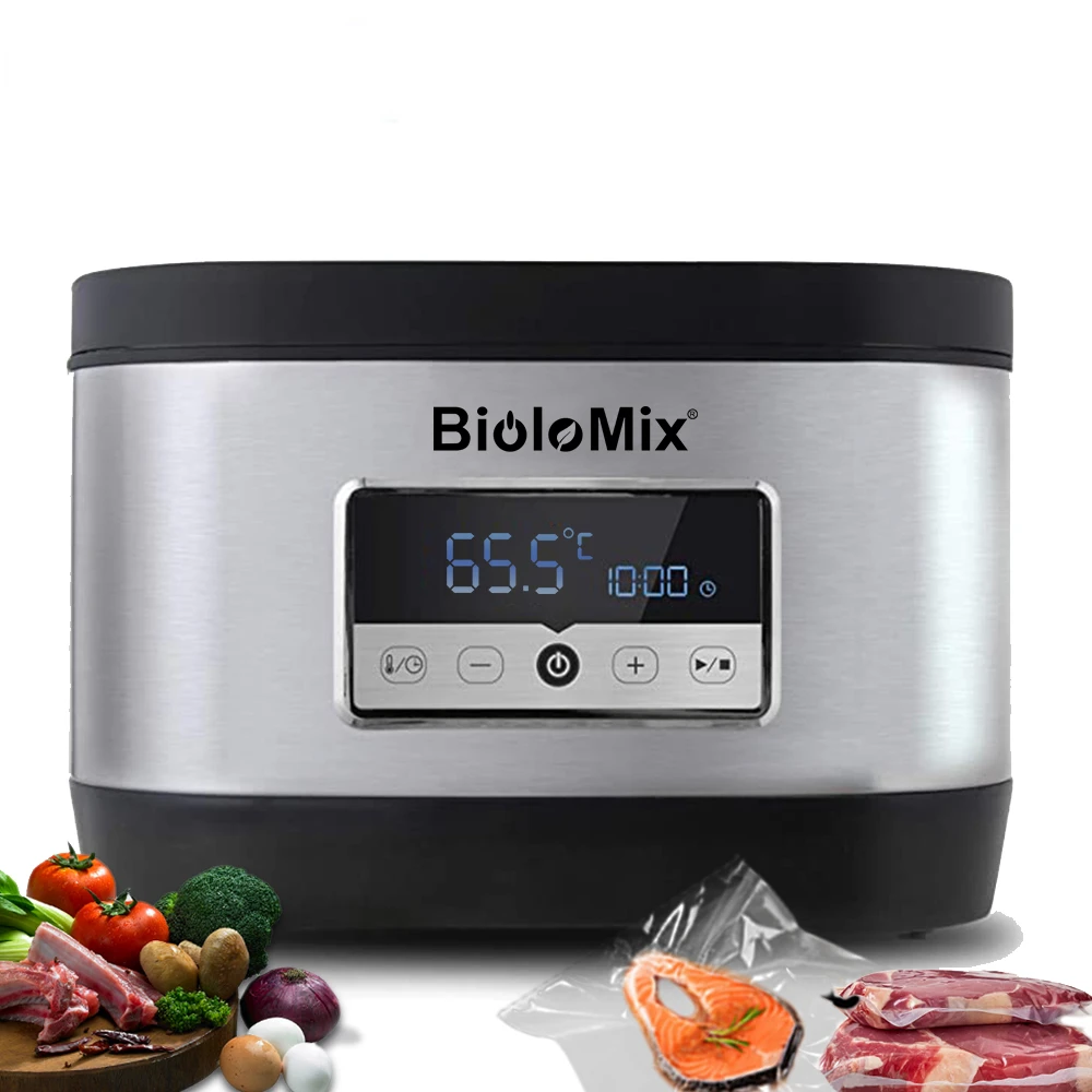 

6th generation Stainless Steel Sous Vide Oven Pro 8L Accurate Temperature Touch Control Water Circulator Bath Cooker