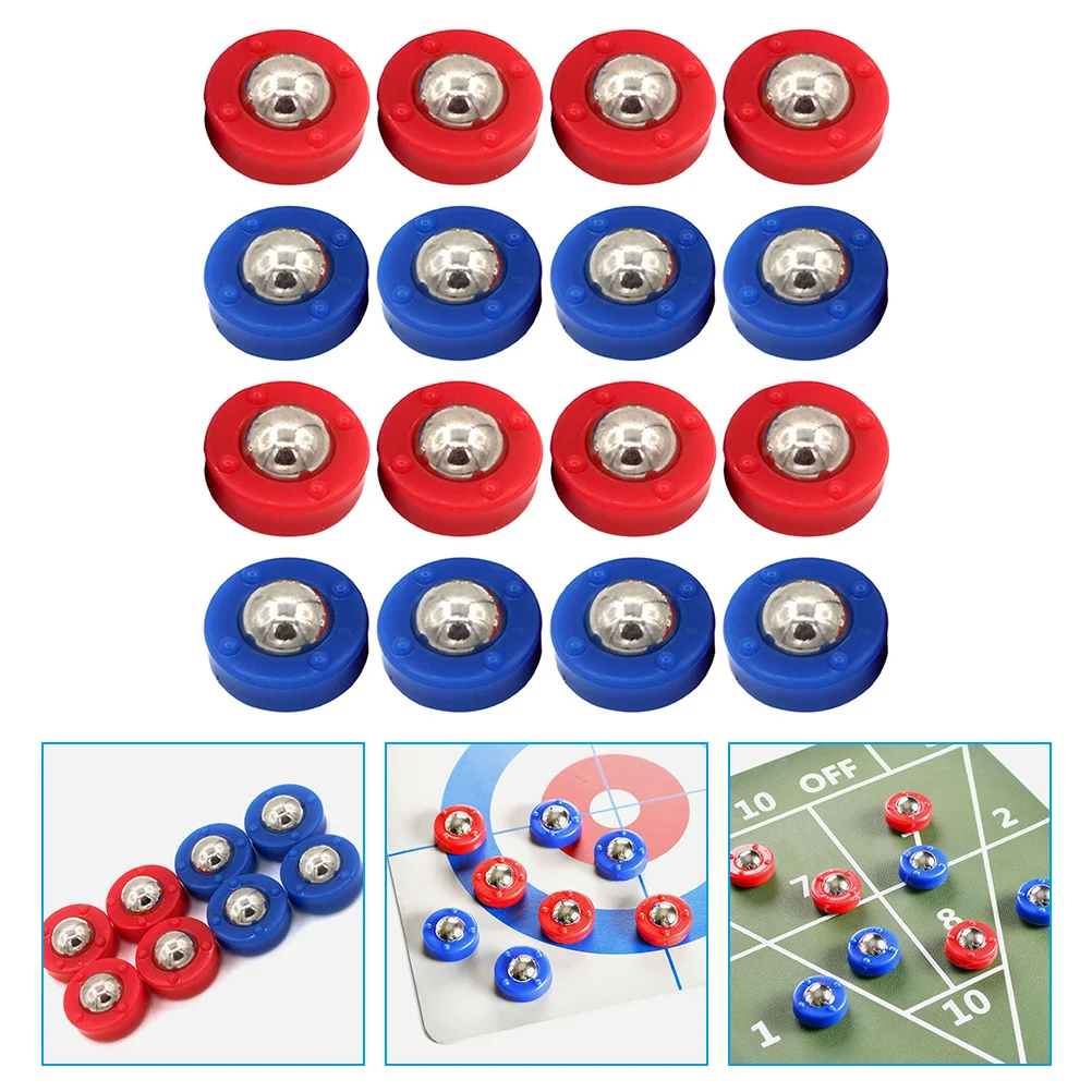 Beads Pucks Shuffleboard Equipment Rolling Tabletop Game Mini Board Games Balls Sliding Roller Slider Rollers Free Accessories