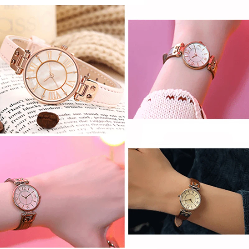 Фото Ремешок из натуральной кожи для Anne Klein AK2156 AK2157 AK2618 AK1950, маленький циферблат с отложным воротником, винтажный браслет-цепочка для наручных ча... №5