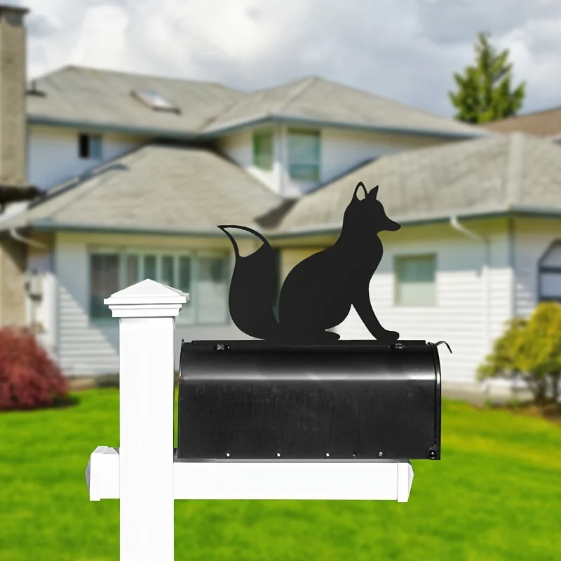 Металлические Украшения Для Почтового Ящика Fox Design Rural Home Decor Уличный Стиль