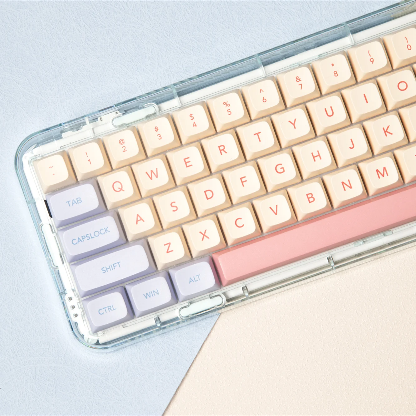 

PBT Keycaps 132 Keys Marshmallow Keycaps Dye-Sublimation Cute Keycaps XDA Profile Custom Keycaps for Cherry Gateron MX Switches