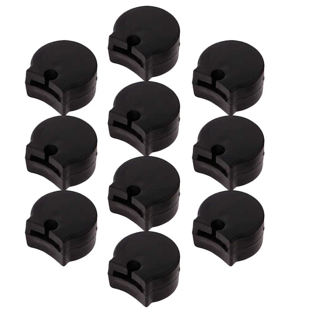 

10 Pcs Clarinet Finger Cot Support Accessory Thumb Protector Oboe Cushion Rubber Protective Pad Cover