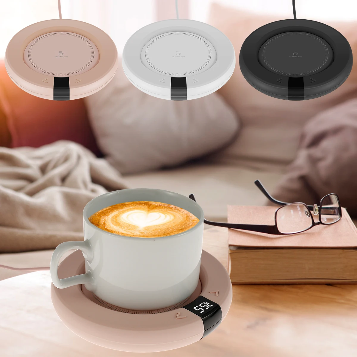 

Умная кружка с регулируемой температурой и светодиодным дисплеем