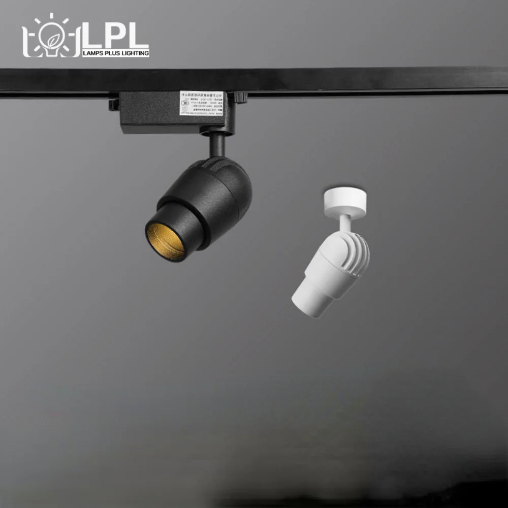 

COB 3W 5W Focus Track Light Surface Mount Zoom LED Downlight Commercial Adjustable Angle Ceiling Spotlight Restaurant Light