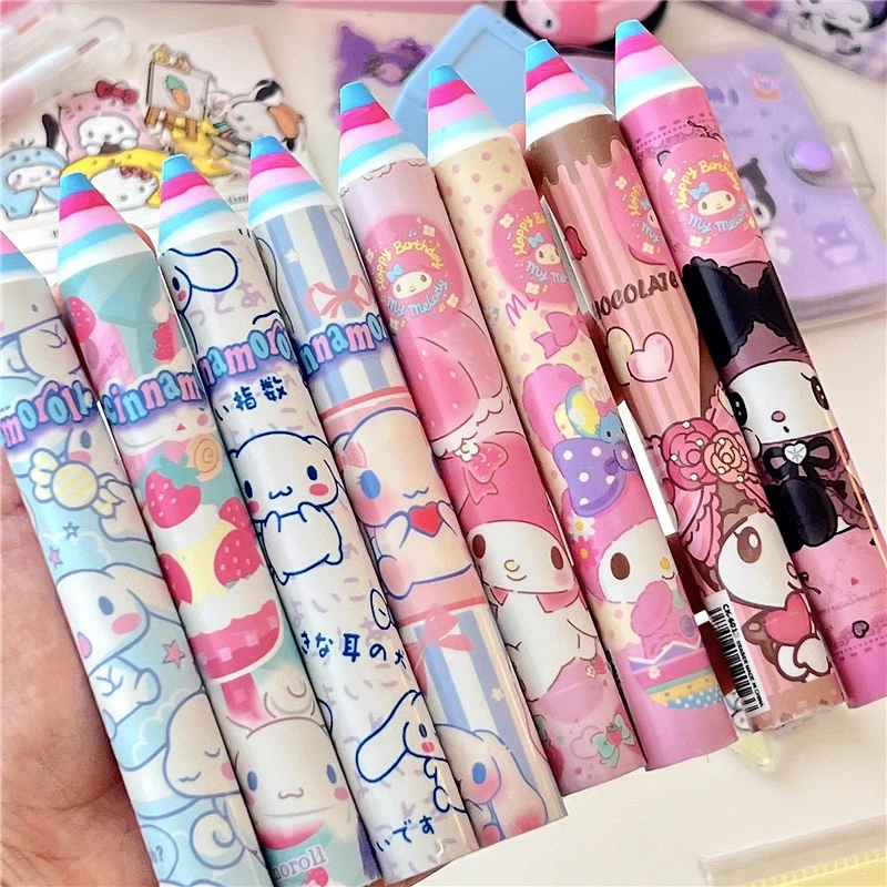 

Kawaii My Melody Kuromi Cartoon Rubber Eraser Pencil Eraser Novelty School Office Supplies Student Prizes Eraser Gift 14cm