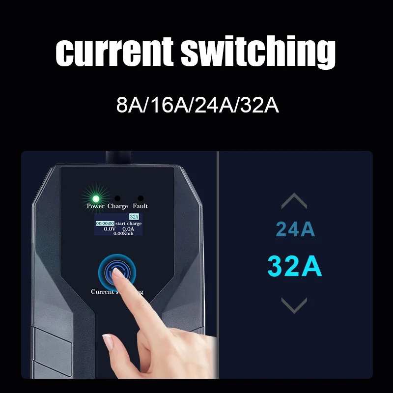 OEM ODM CE Wallbox 22 кВт 11 OCPP 1.6J 2 0 32A Производители переменного тока Type2 Портативный