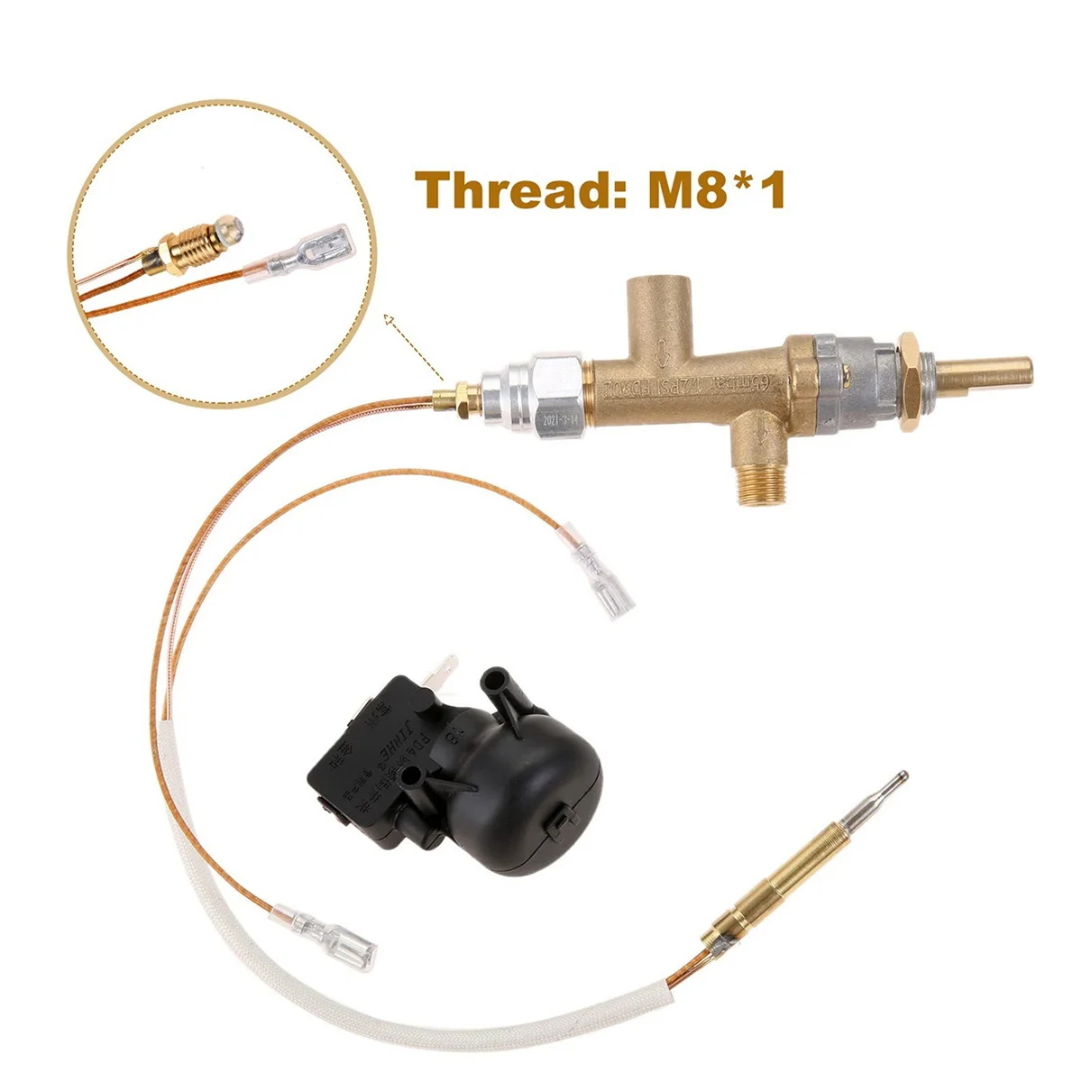 Контрольный клапан для газового обогревателя патио датчик термопары ручка