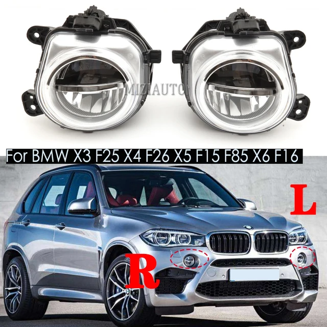 

Фонари Противотуманные передние в сборе для BMW X3, X4, F26, X5, F15, F85, X6, F16 2014-2016