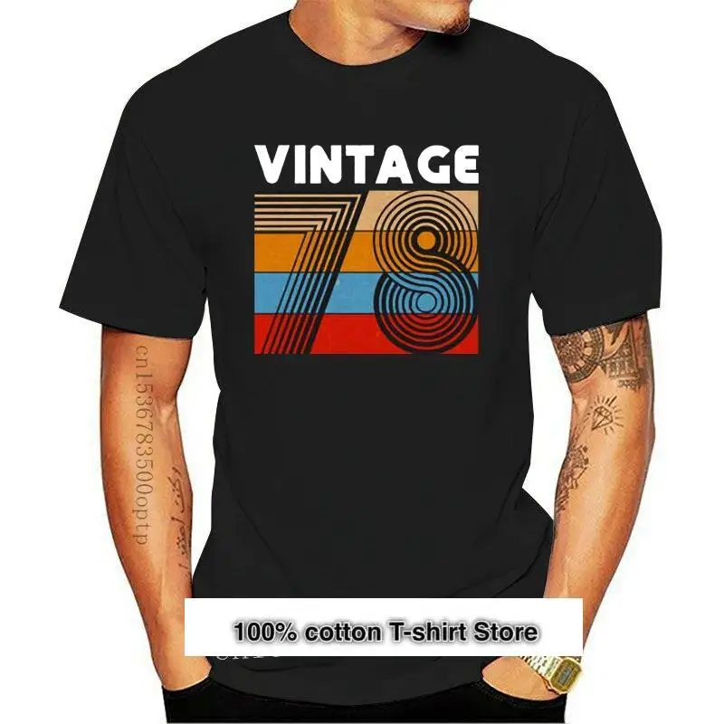 

Camisetas divertidas hechas en 1978 para jóvenes, camiseta personalizada, gran oferta, regalo de cumpleaños de 40 años, 2021
