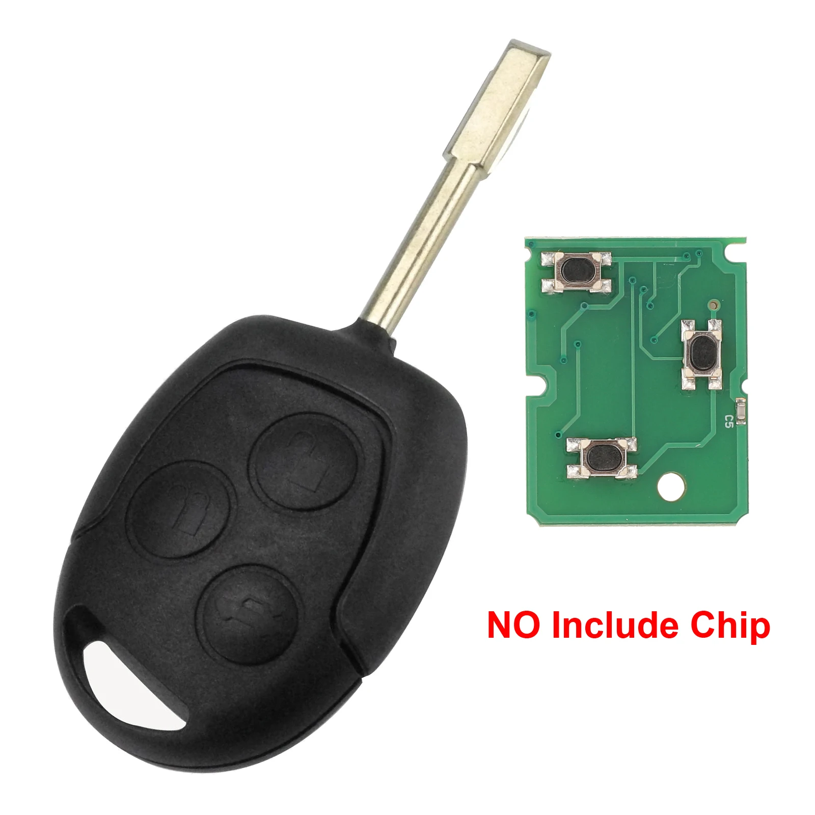 

Jingyuqin 3 кнопки дистанционного брелок 315 МГц 433 МГц 4D60 ID63 чип для Ford Mondeo Focus Fusion Fiesta Galaxy Transit полный автомобильный ключ