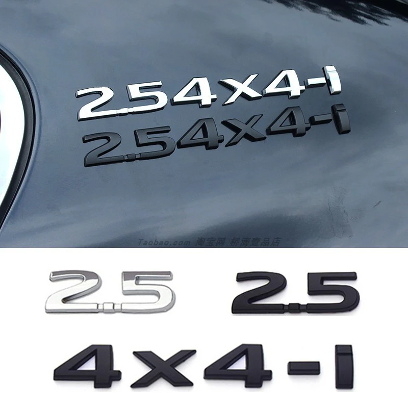 Авто задняя 2 5 4X4-i наклейка для Nissan X-trail Tiida Altima Qashqai лист Pajero Lancer Galant Juke Note T32 T31