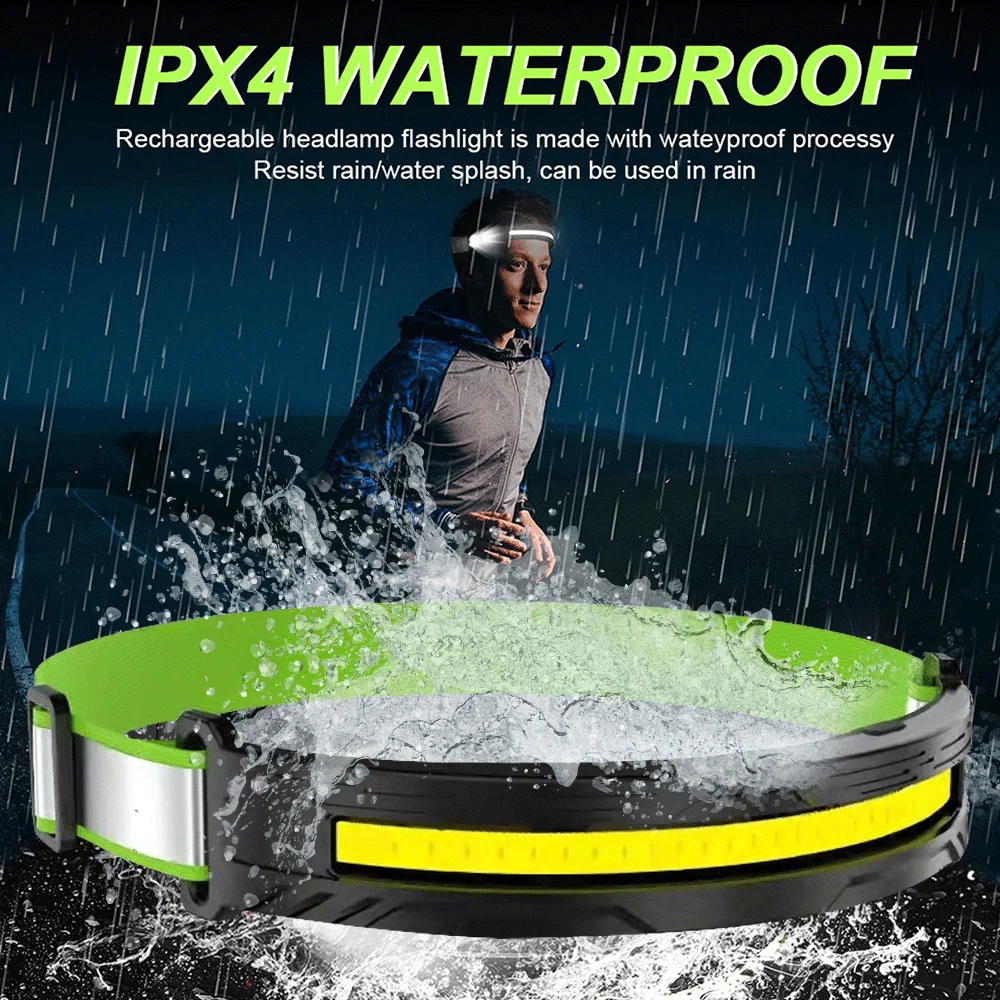 

2/3/5 Mini Outdoor Sensor Headlamp Fishing Mountaineering Night Waterproof Night Fishing