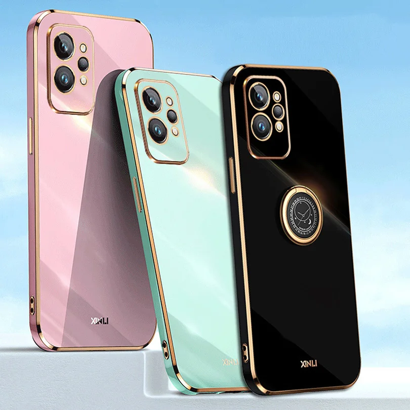 

Кольцо-держатель на палец для Reno 8 Pro 8 Lite 7 Pro 7Z 6 5 4 Lite 4Z 2 2Z OPPO F21 Pro Find X5 X3 Lite, мягкий чехол с покрытием