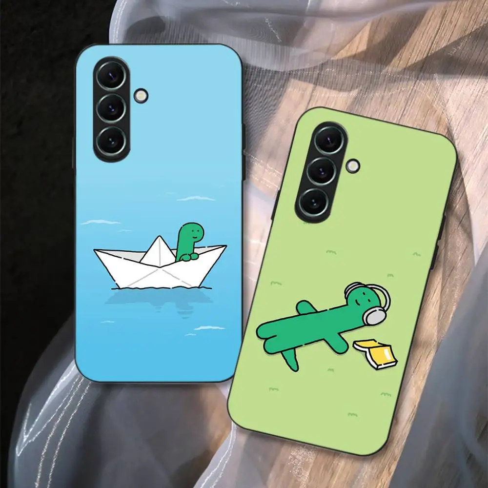 Фото Чехол для телефона J-JOGUMAN Studio Dinosaur Cute для Samsung S 24 fe 25 Ultra plus 20 lite 21 30 22 23 24 22 Ultra 5G Fundas №4