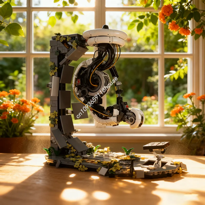 Фото Набор строительных блоков MOC GLaDOS Portal 2 Iconsed, 1867 деталей, конструктор, игрушка для сборки, подарок на праздник, развивающая игрушка №1