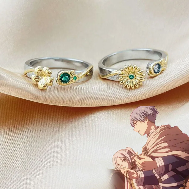 Аниме Frieren at the Funeral Frieren: Beyond Journey's End Himmel Косплей Кольцо Открытие Регулируемая