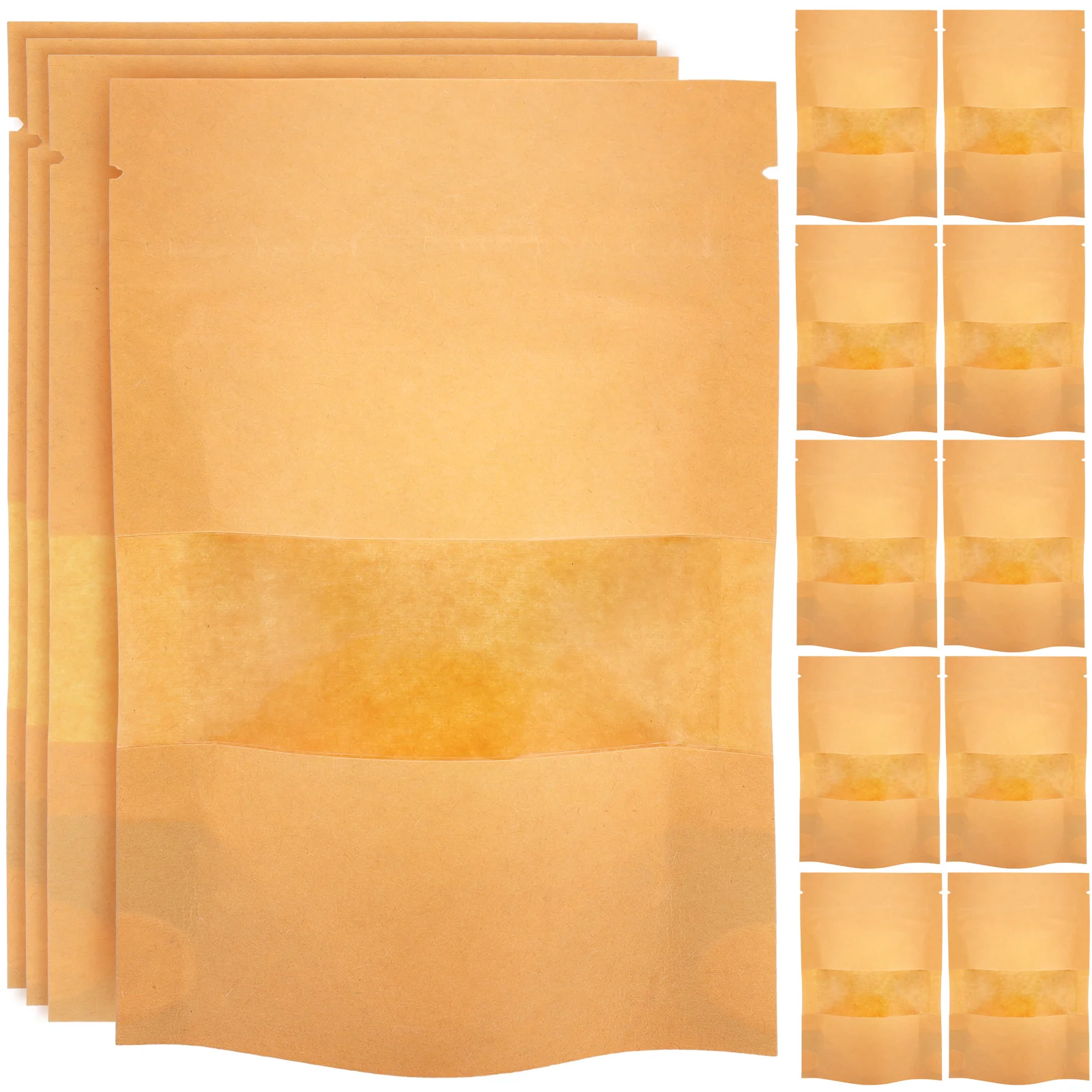 

Standkraft Paper Resealable Pouchpouches Sealable Small Bakery Snack Trail Mix