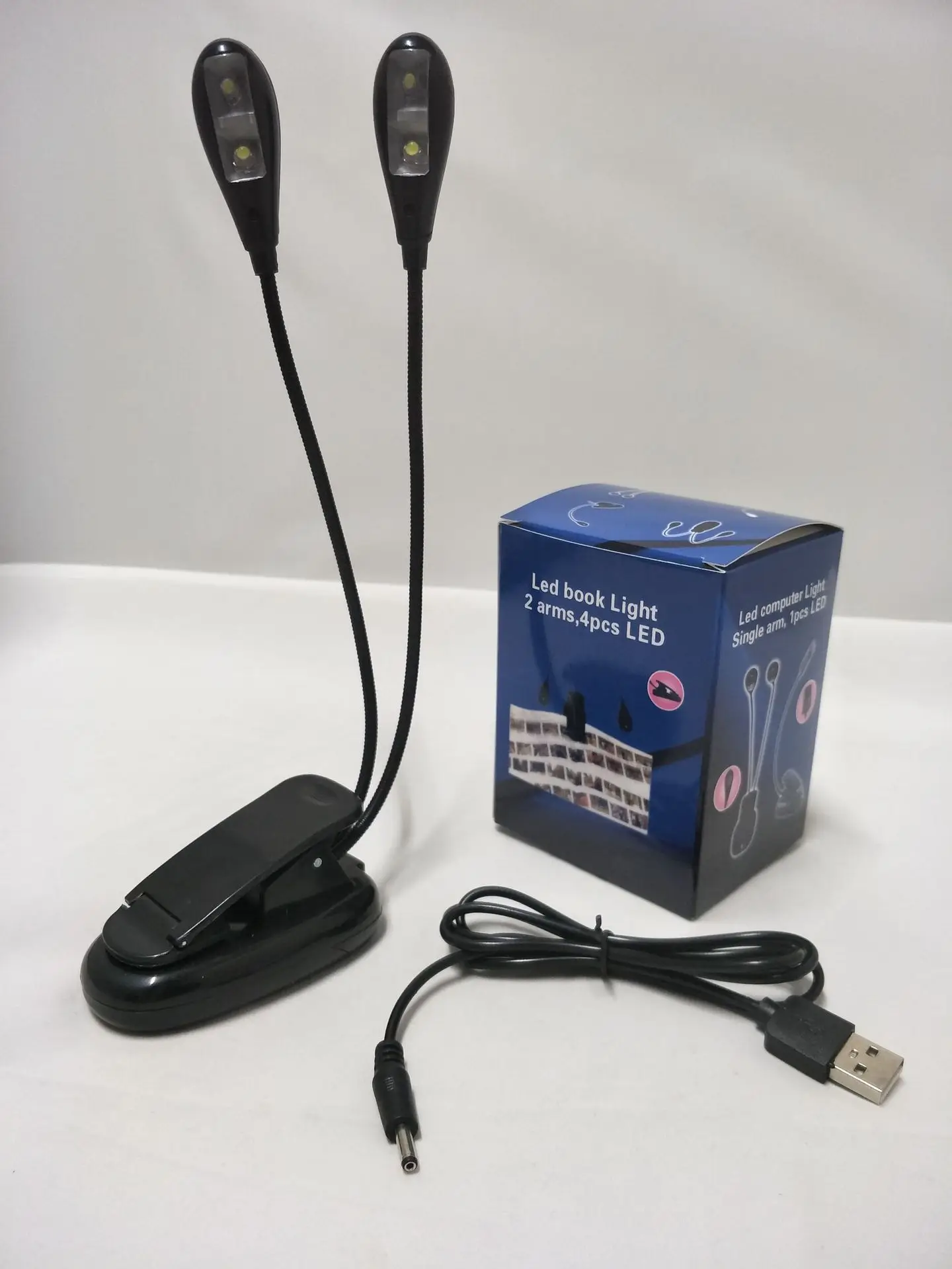 

Настольная мини-лампа для чтения со светодиодной подсветкой