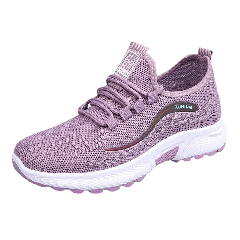 

2022 New Arrival New Casual Fashion All-match Trend Lace-up Sneakers Women's High Quality Travel Walking Single Shoes