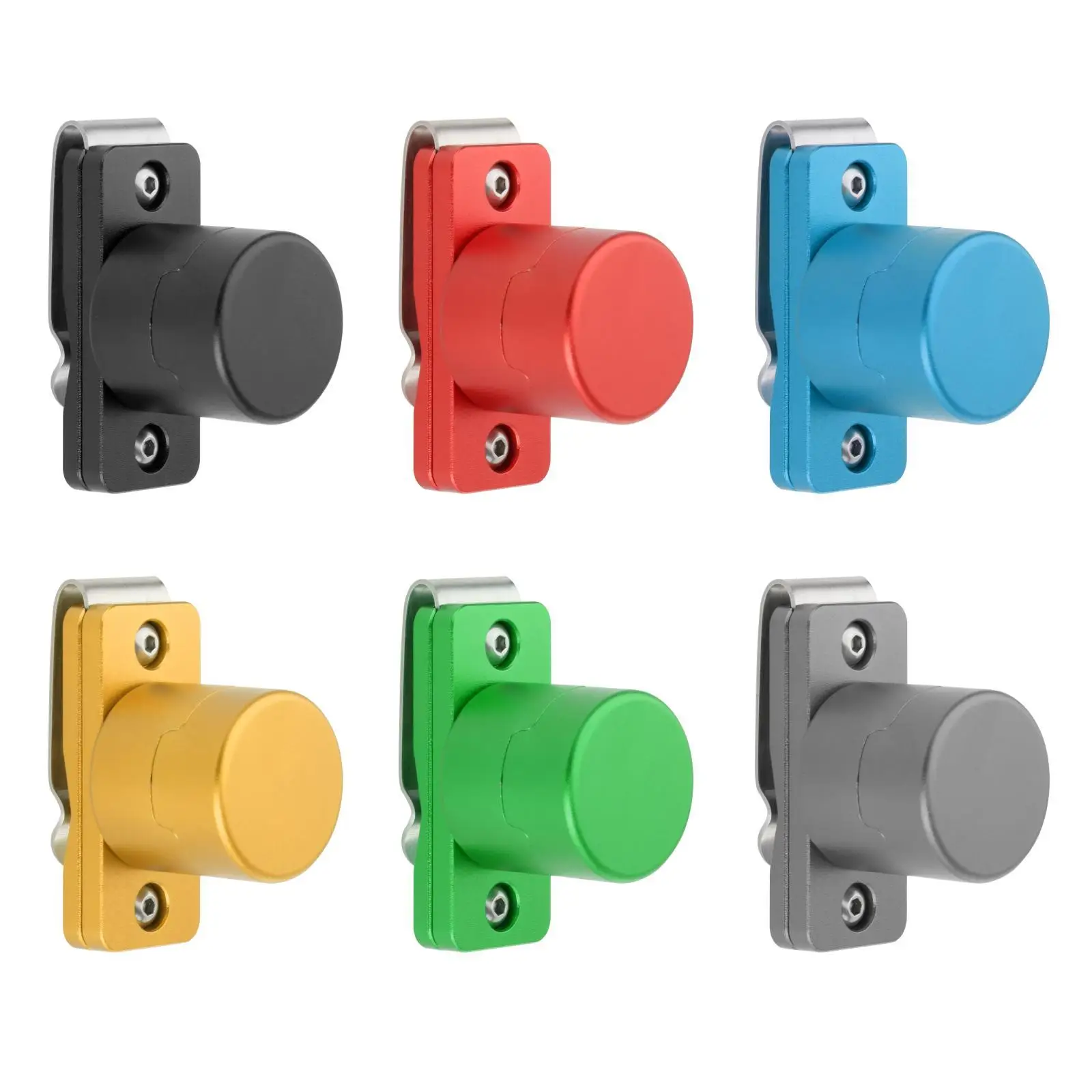 

Pool Billiard Chalk Holder with Belt Clip Aluminum Alloy Chalk Case