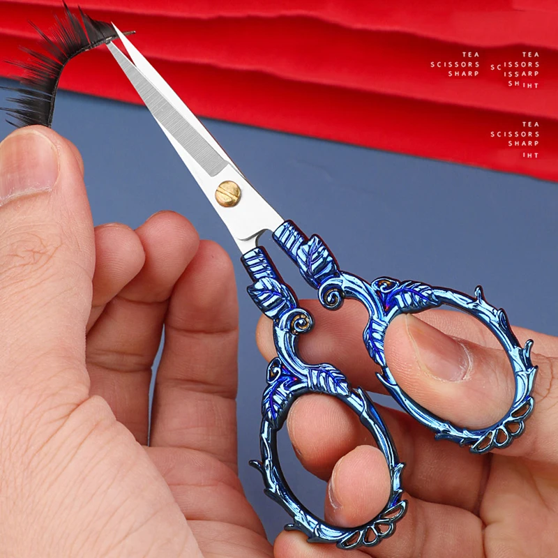 

Винтажные Ретро ножницы в форме винограда, старинные, черные, милые, маленькие, для шитья, ножницы для вышивки крестиком, резание ниток своим...