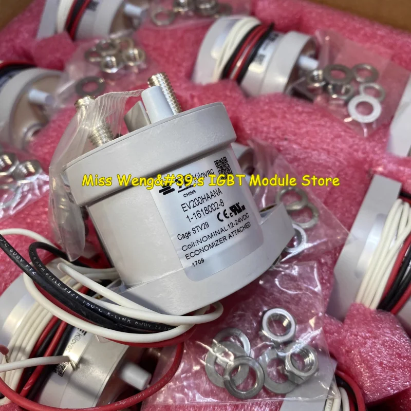 Фото EV200HAANA 1- 1618002 -8 Контактор реле постоянного тока высокого напряжения со контактом обратной связи №1