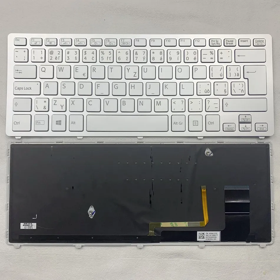 

Czech+Slovak Backlit Laptop Keyboard For Sony SVF14N Vaio Fit 14N SVF14N100C SVF14N13CXB SVF14N21CXB Series CS Layout