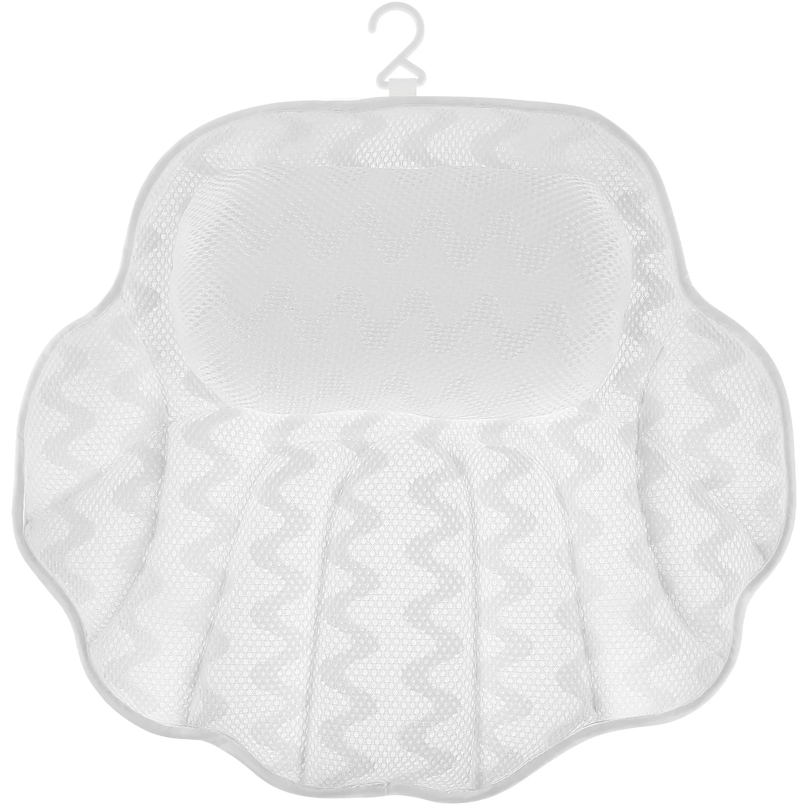 

NEW Bath Pillow Soft Ergonomic Bathtub Pillow with 6 Suction Cup 4D Bathtub Pillow Neck Support Quick Dry Non-Slip Bathtub