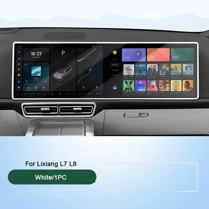 

Для LI LiXiang L6 L7 L8 L9 2022 2023 2024 Автомобильный Центральный контроль навигации дисплей защитный чехол силиконовый защитный чехол