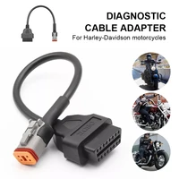 for harley motorcycle 4 pin to 16 pin obd2 diagnostic cables adapter