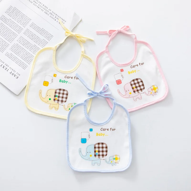 

Baby Bibs Cotton Waterproof Bib Children Feeding Clothes Protection Kids Toddler Scarf for Newborns Boys Girls Accessories
