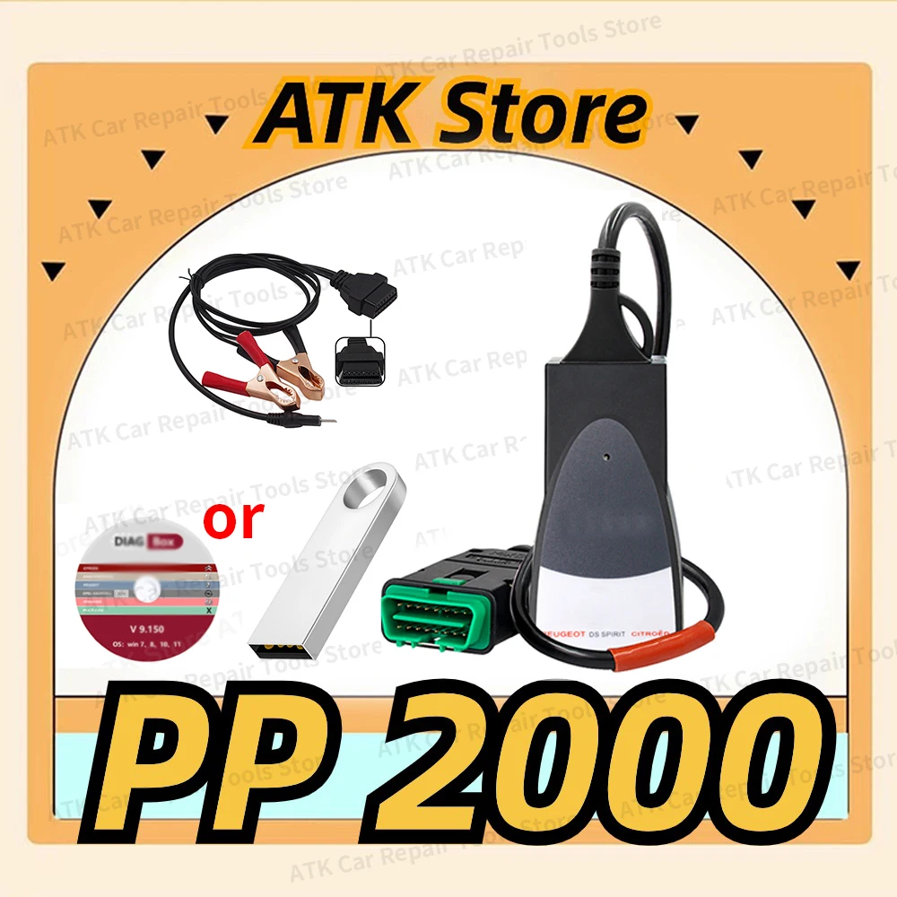 Автоматический сканер Le-xia 3 PP-2000 Diag-box V9.150 диагностический инструмент j2534 для