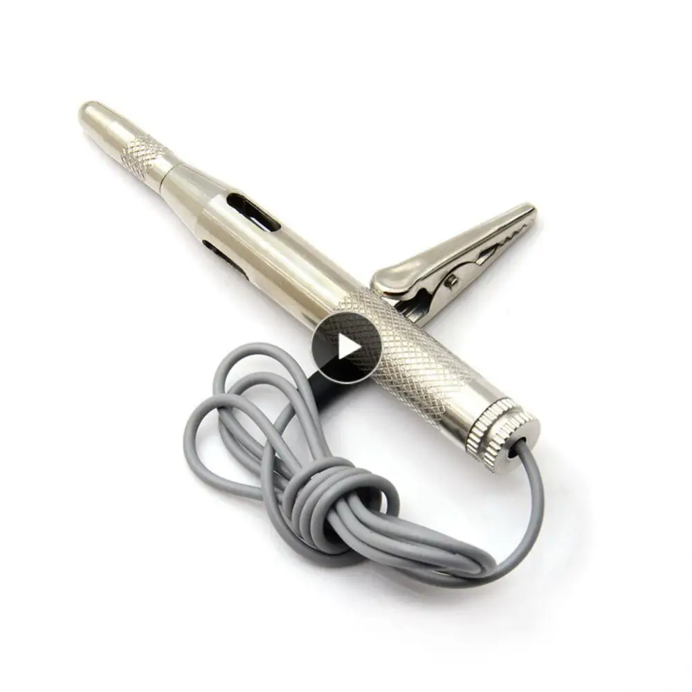 

Flexible Lead Electric Test Pen 6v/12v/24v Car Circuit Relay Tester Long-life Lamp Car Battery Tester Portable Car Accessories