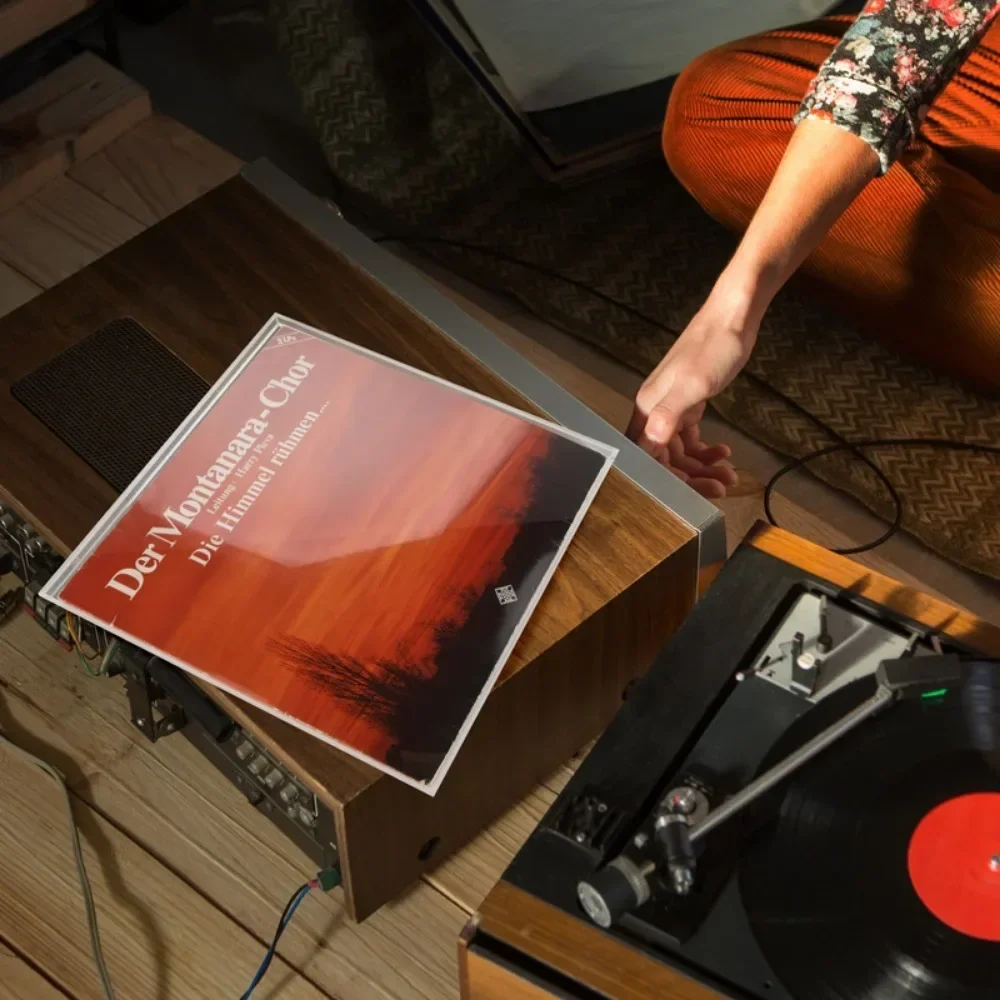 Прозрачные настенные полки для хранения вещей акриловые дисплеев LPs современные