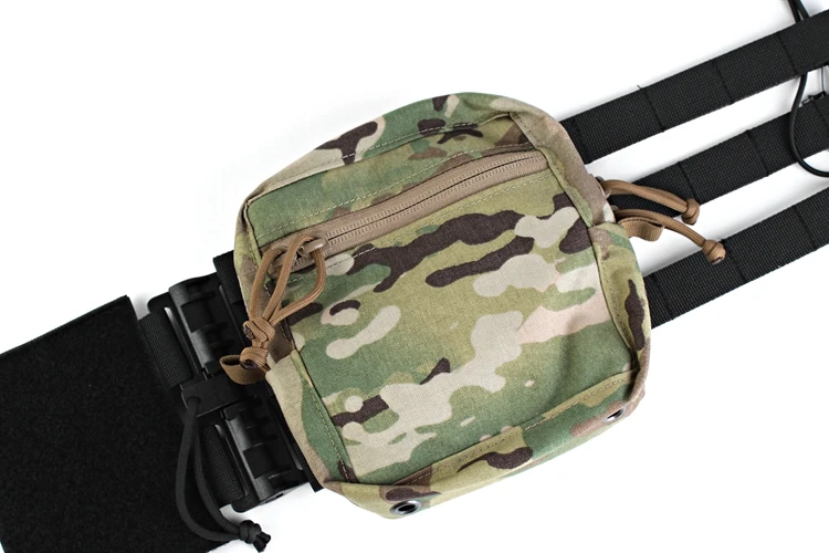 Sports Tactical Vest Waist Seal SS GP Square Sundry Bag Small MOLLE System Zipper Bag Waist Bag