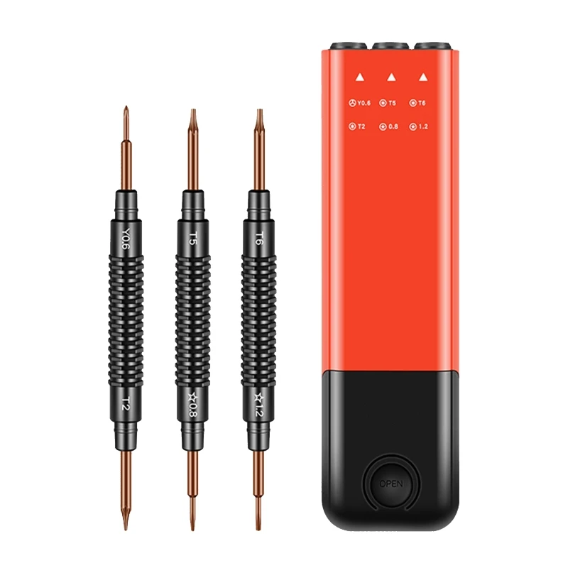 

2 Styles Micro Screwdriver Set S2 Steel Precision Screwdriver Set with Case Micro Screwdriver Set Metric Pocket Tool