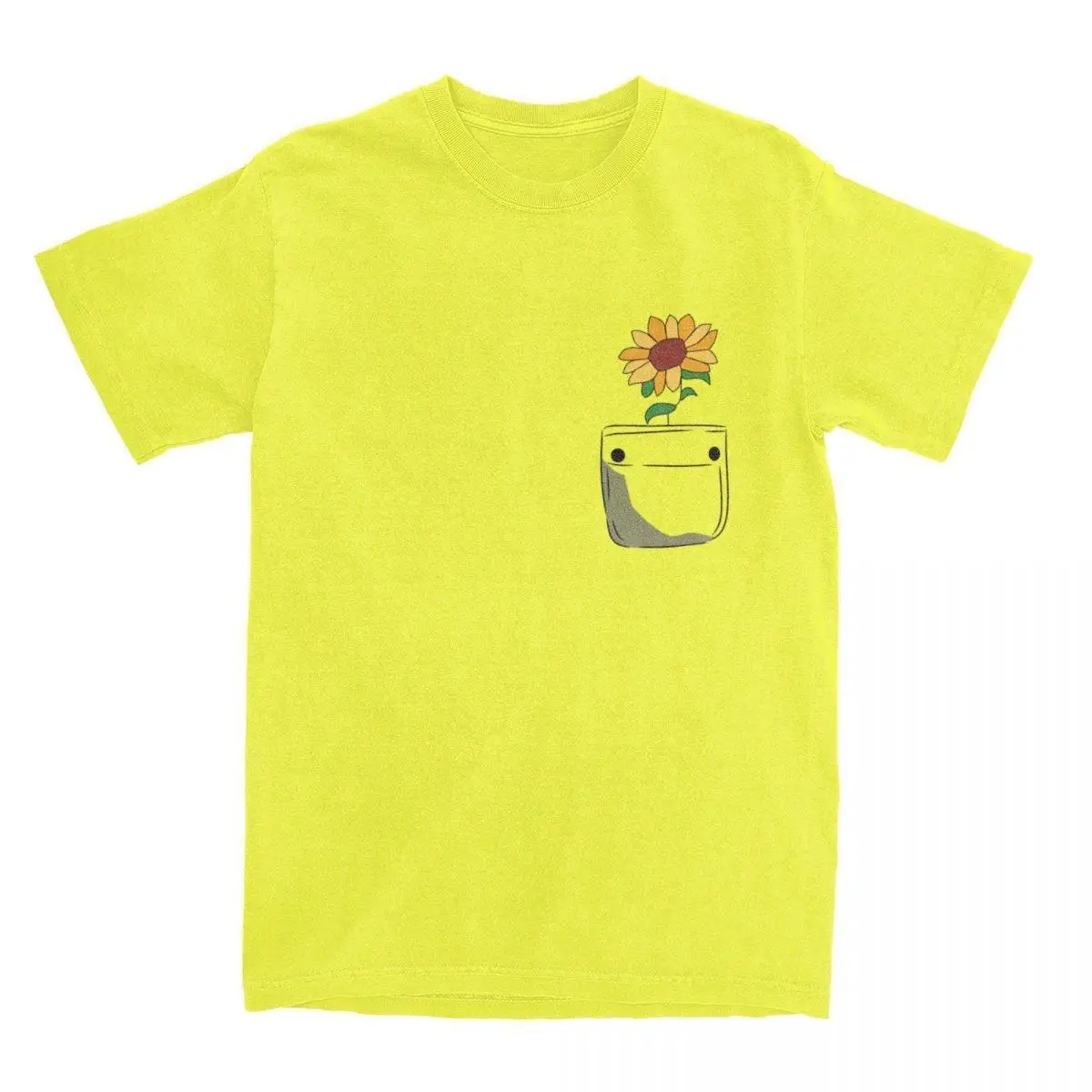 Ohto Ai From Wonder Egg Priority Pocket Flower T Shirt Men 100% Cotton Vintage T-Shirts Crewneck Anime Tees Short Sleeve Tops