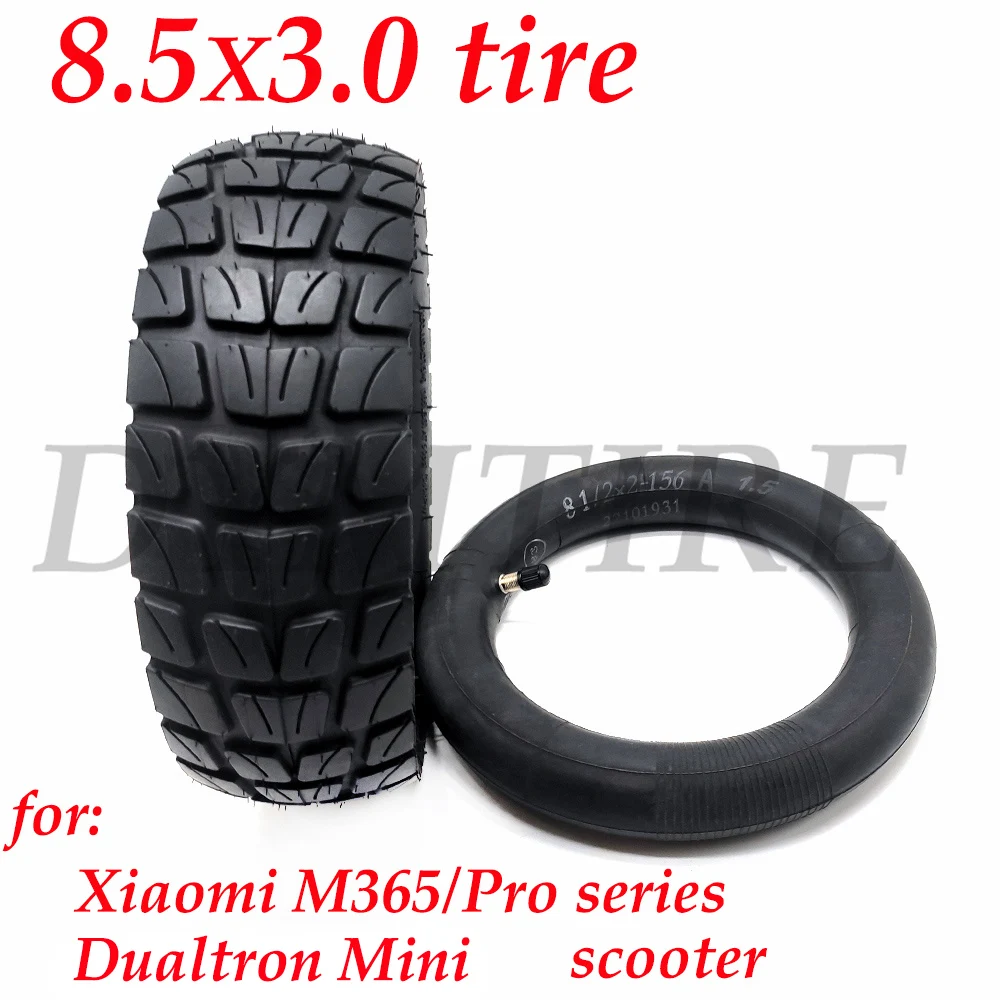 

8.5x3.0 Tire for Dualtron Mini and Xiaomi M365/Pro Series Electric Scooter Upgrade 8 1/2x2 Widened Thickened Anti-skid Tyre Part