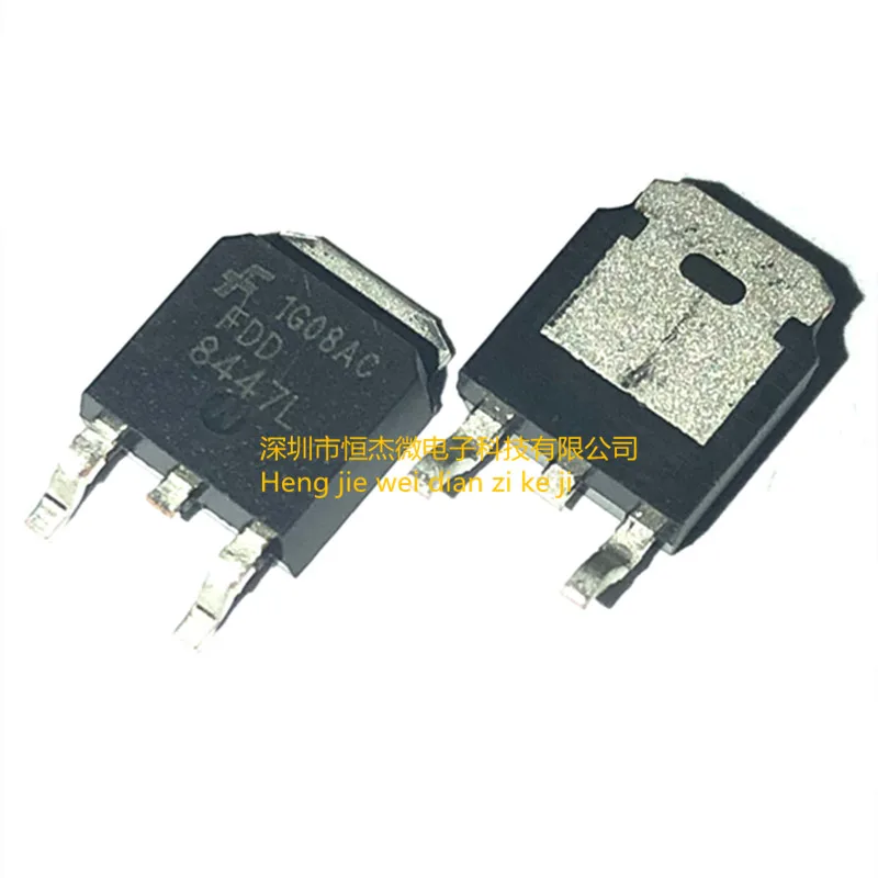 

10PCS/ New original imported FDD8447L FDD8447 SMD TO-252 LCD high voltage MOS tube