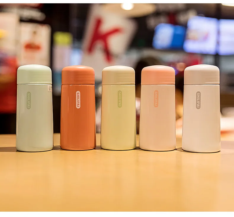 

150ml Super Small Mini Thermos Cup Small Portable Small Water Cup With Filter Screen Female Cute Super Cute Pocket Mini Cup