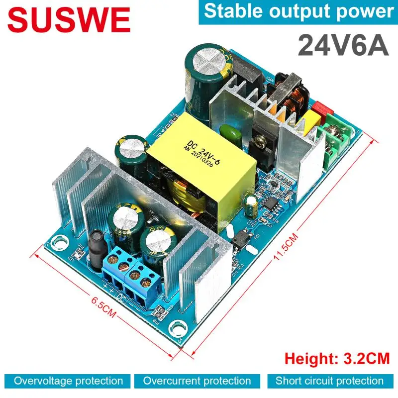 

New AC100-240V to DC 5V12V 24V 36V 48V 1A 2A 3A 4A 5A 6A7A8A 9A Power Supply Module Board Switch AC-DC Switch Power Supply Board