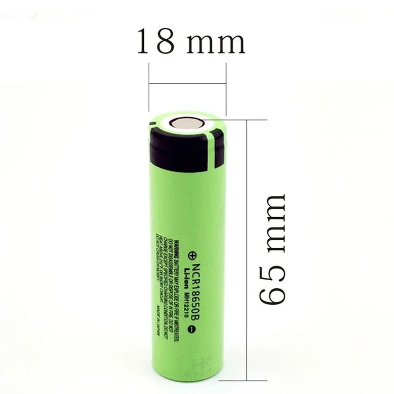 Оригинальная батарея 18650 3 7 В 3400 мАч NCR18650B литиевая аккумуляторная 34B ячеек