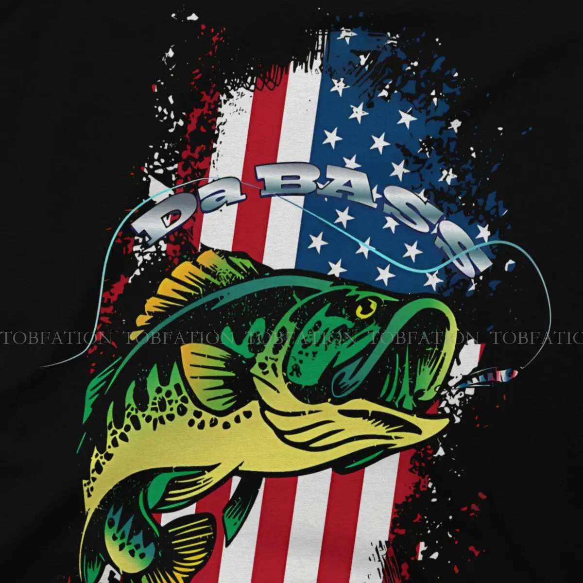 Повседневная футболка Dabass Стильные топы для рыбалки и приманки удобная мужская