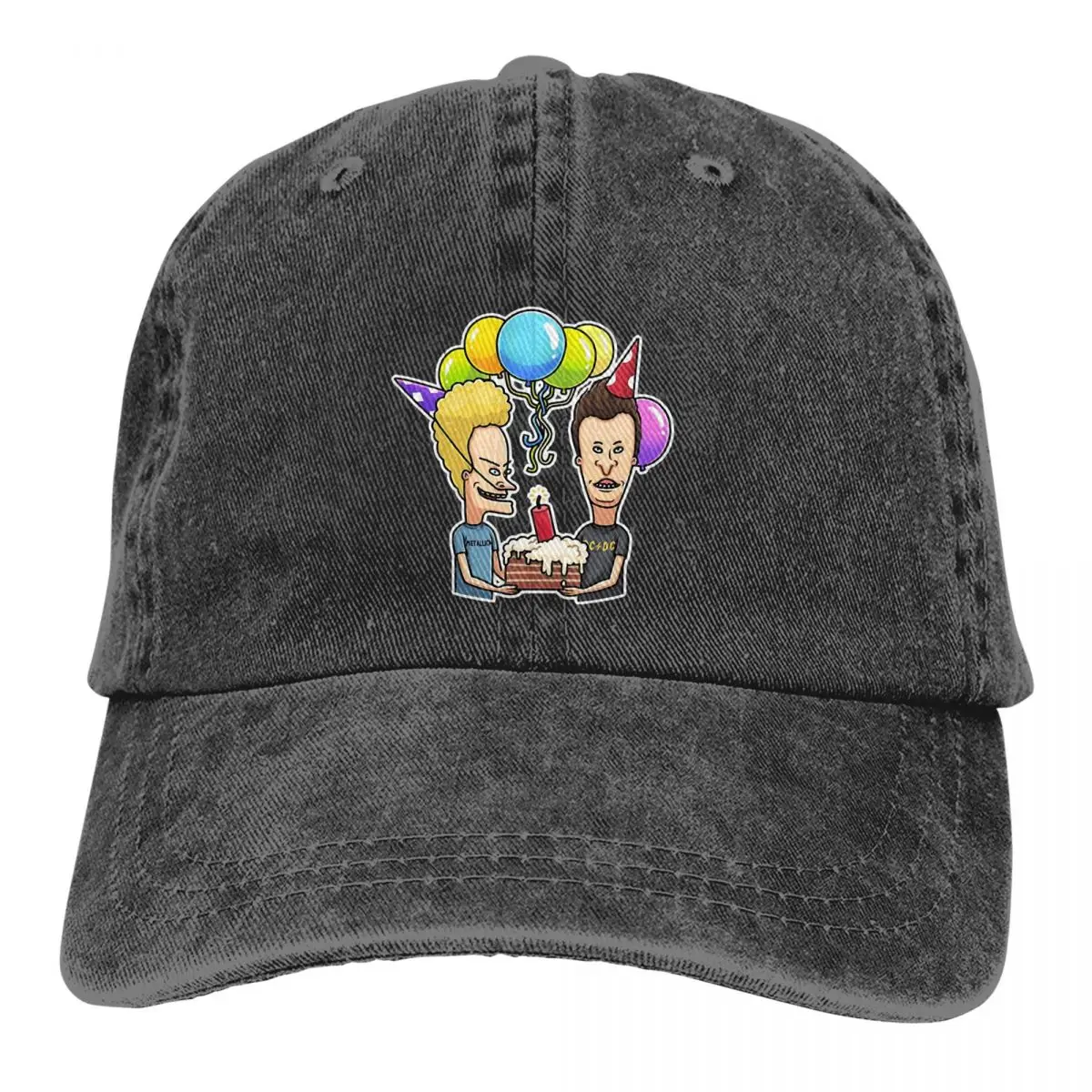 

Happy Birthday Baseball Cap Men Hats Women Visor Protection Snapback Beavis and Butthead Funny Sarcastic Cartoon Caps