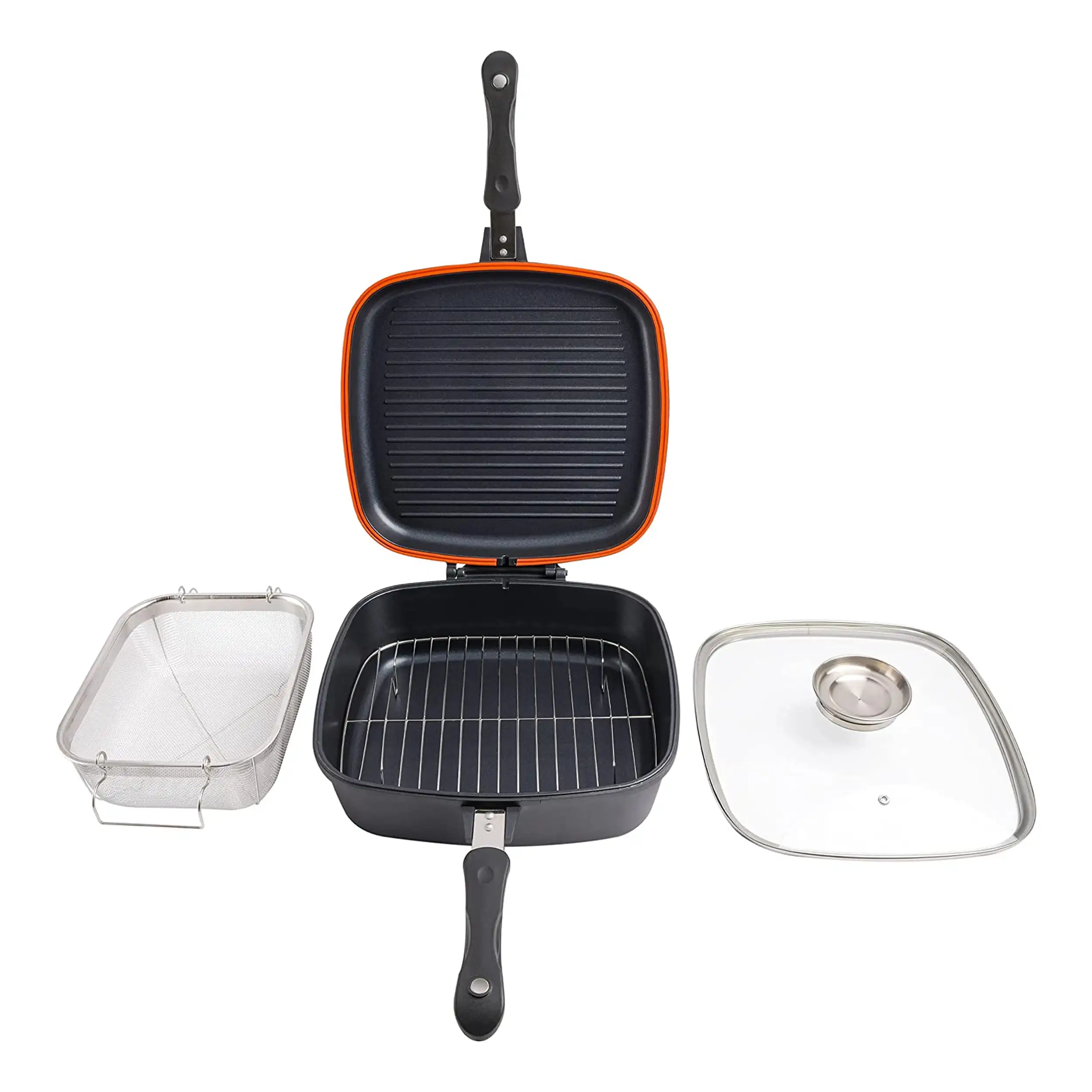 

5 Piece Nonstick Multi Cookware Set in Black