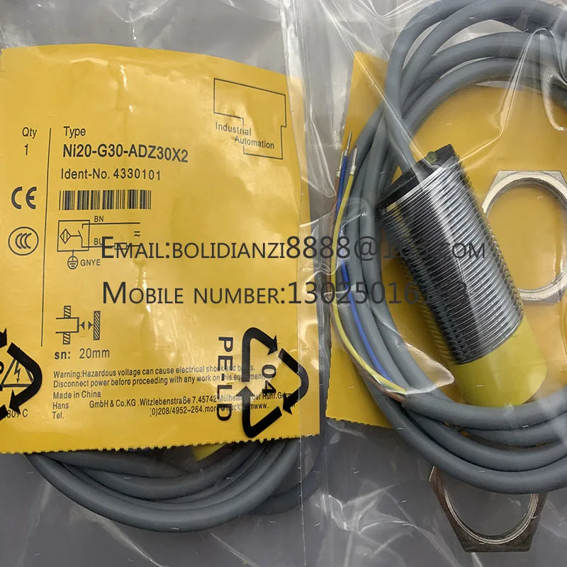 Новый датчик приближения NI20-G30-AP6X NI20-G30-AN6X В наличии